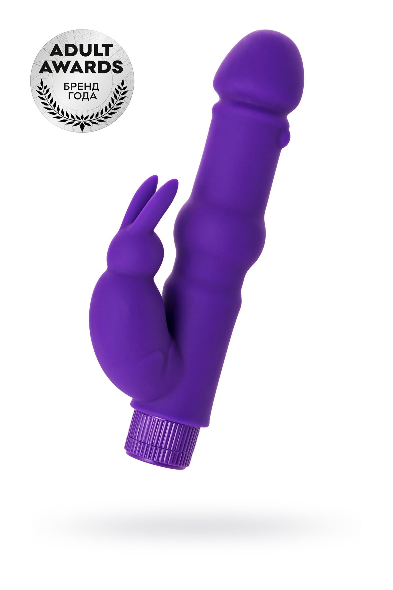 нереалистичный вибратор toyfa a-toys, силикон, фиолетовый, 18 см в Мурманске