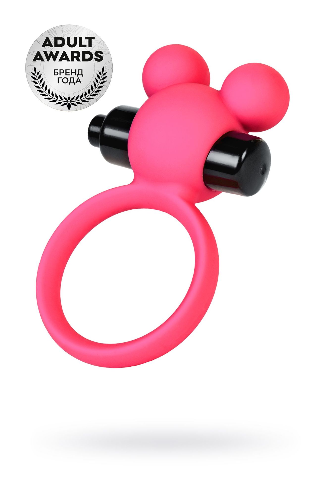 виброкольцо на пенис a-toys by toyfa pikle, силикон, розовое, 6,9 см, ø 3,1 см в Мурманске
