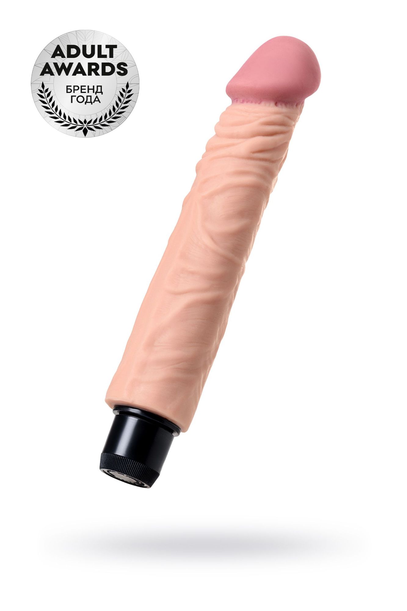 реалистичный вибратор toyfa  a-toys rican, tpe, телесный, 22,5 см в Мурманске