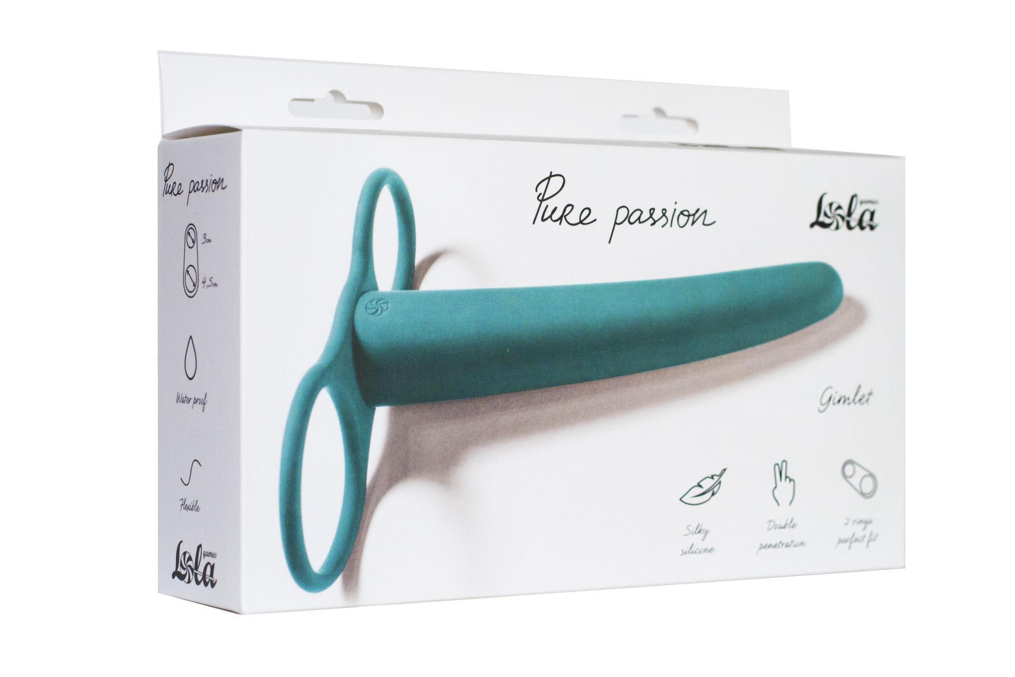 насадка для двойного проникновения pure passion gimlet green 1200-03lola в Мурманске