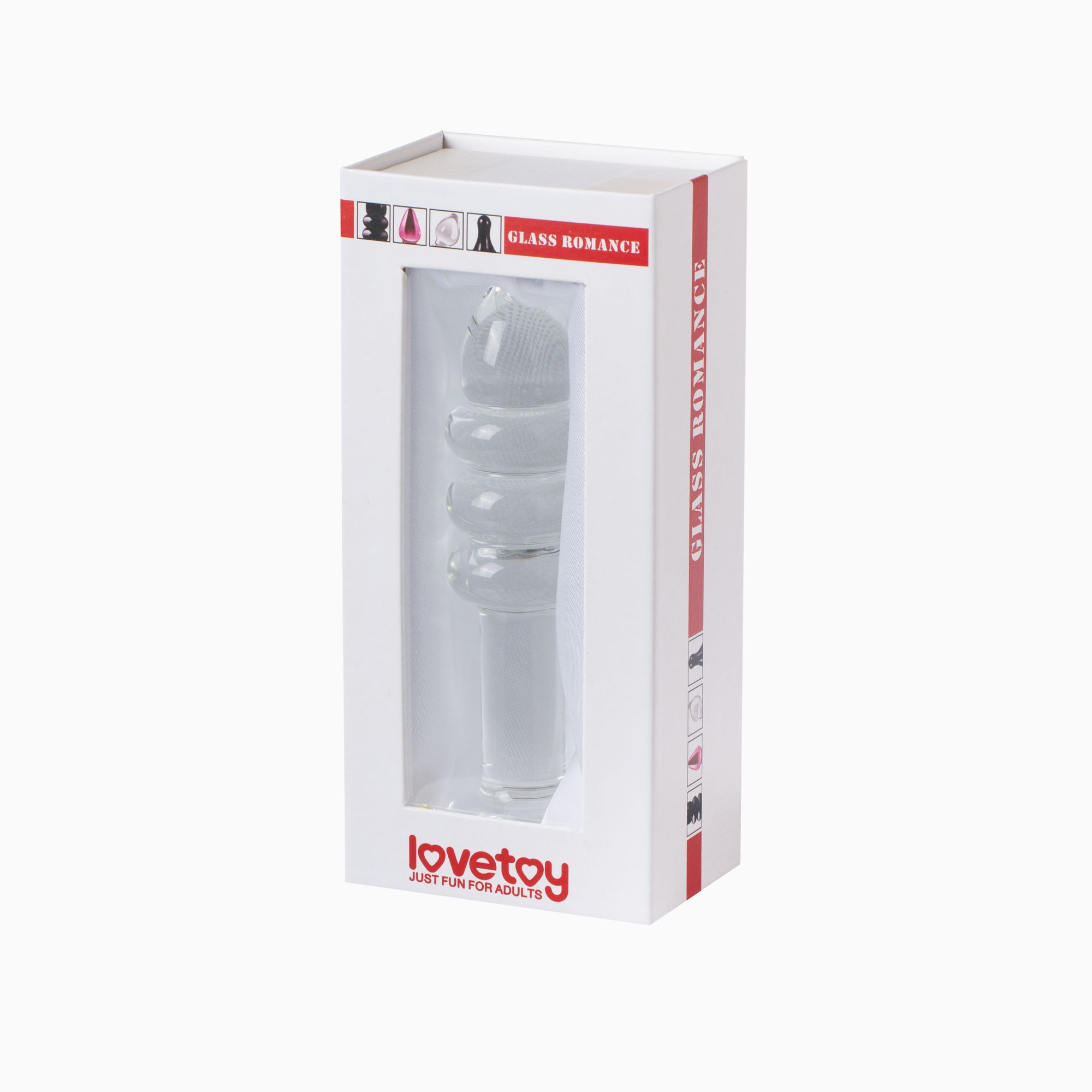  анальная пробка lovetoy, прозрачная в Мурманске