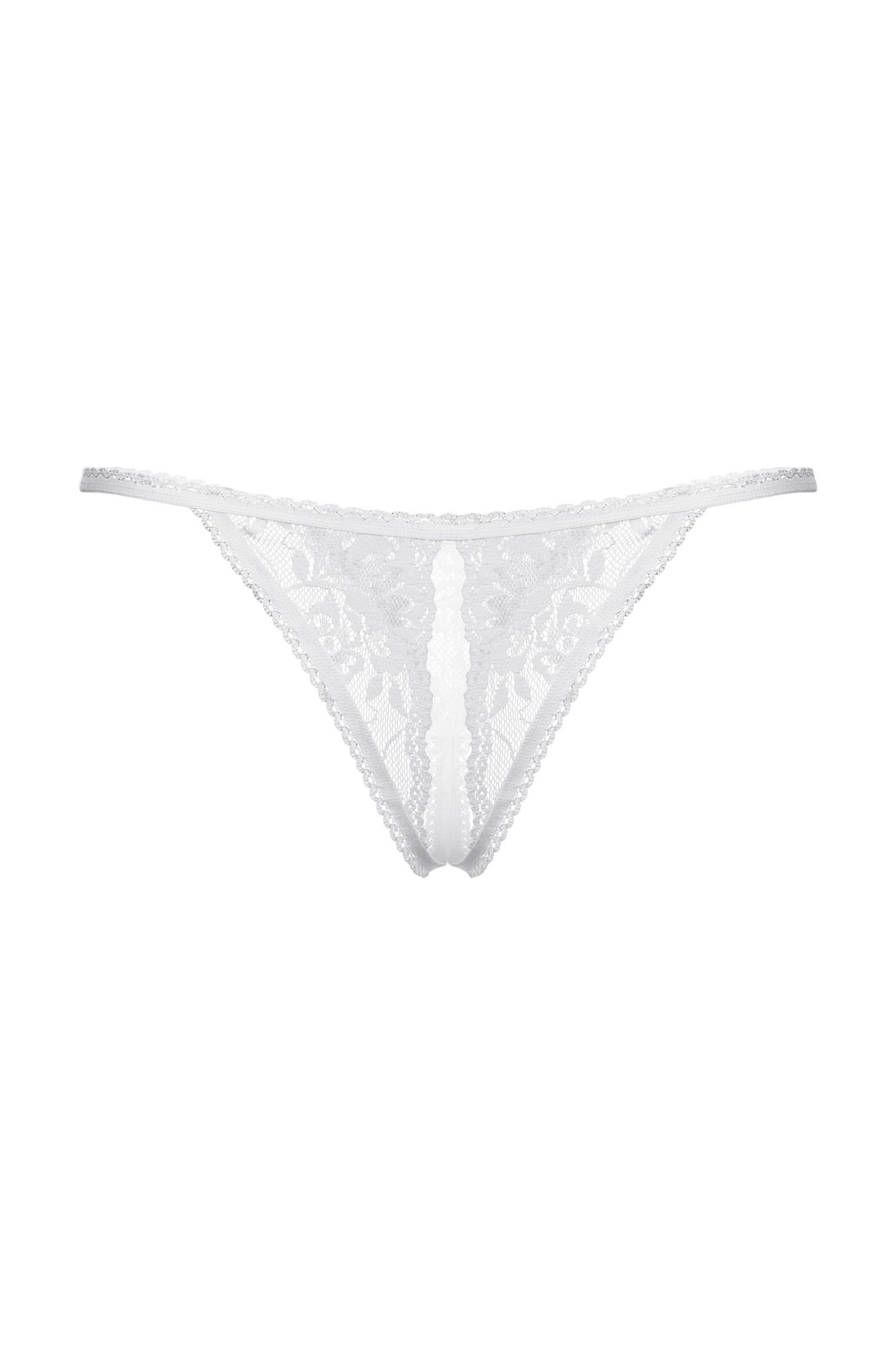 Эротическое стринги открытые softline collection, белый, s/l в Мурманске