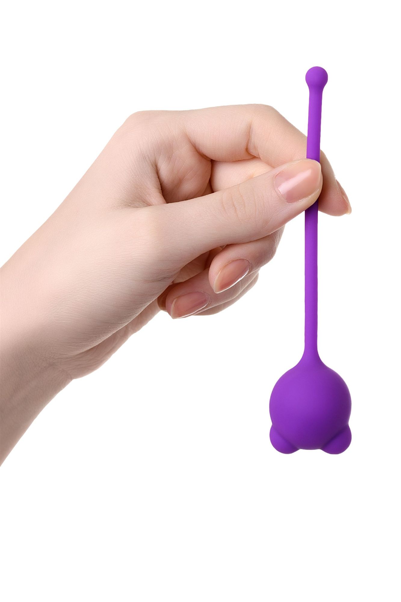 вагинальный шарик a-toys by toyfa tigo, силикон, фиолетовый, 12,4 см, ø 2,7 см в Мурманске