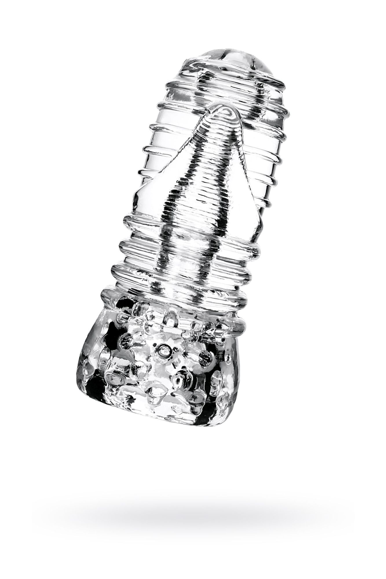 мастурбатор нереалистичный lingam by toyfa savitri, tpe, прозрачный, 14 см в Мурманске