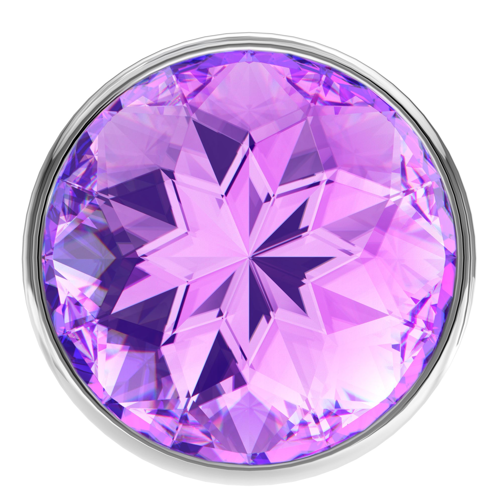 большая анальная пробка diamond purple sparkle xl 4028-01lola в Мурманске