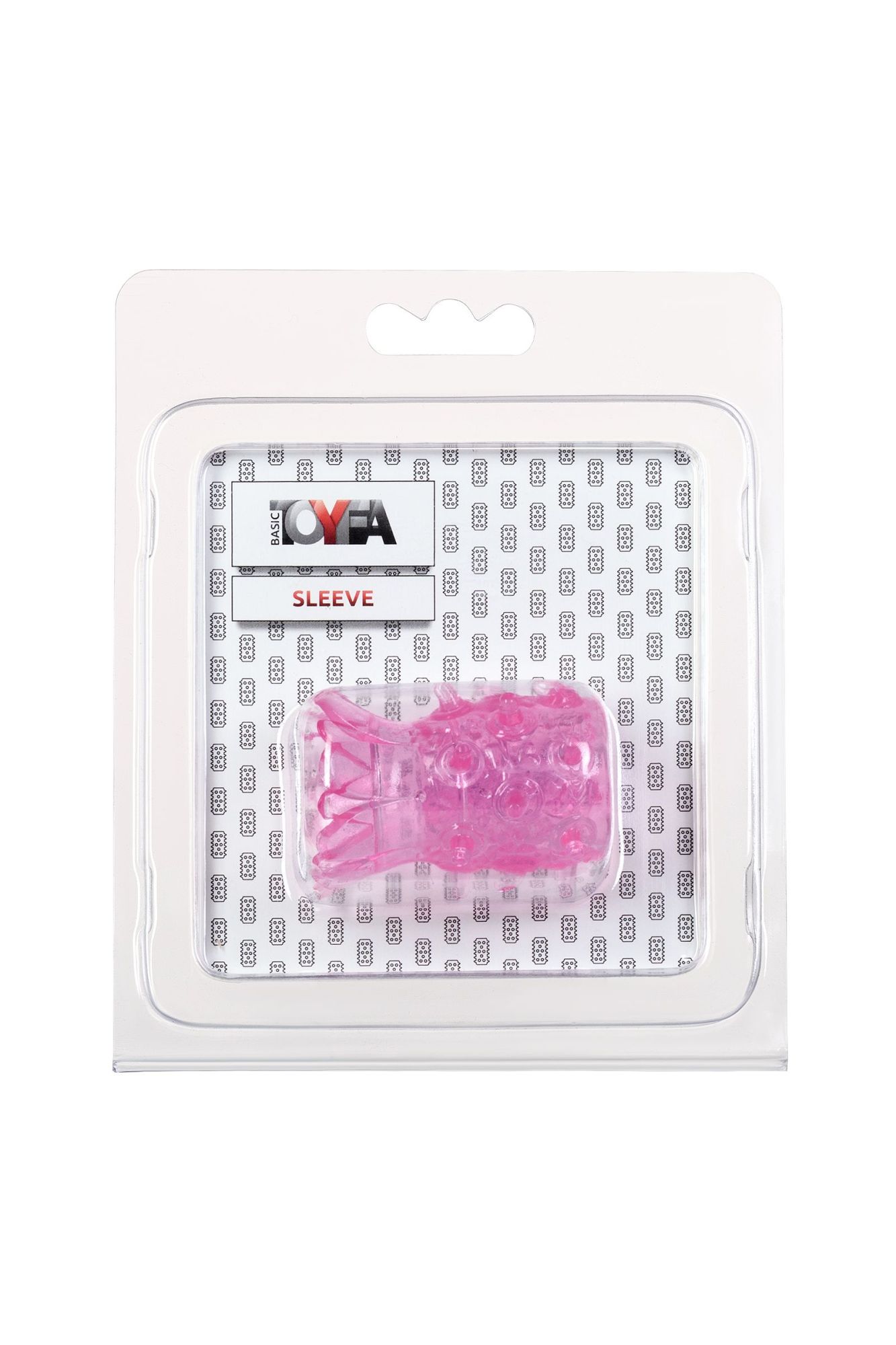 насадка рельефная toyfa, tpe, розовый, 5 см в Мурманске