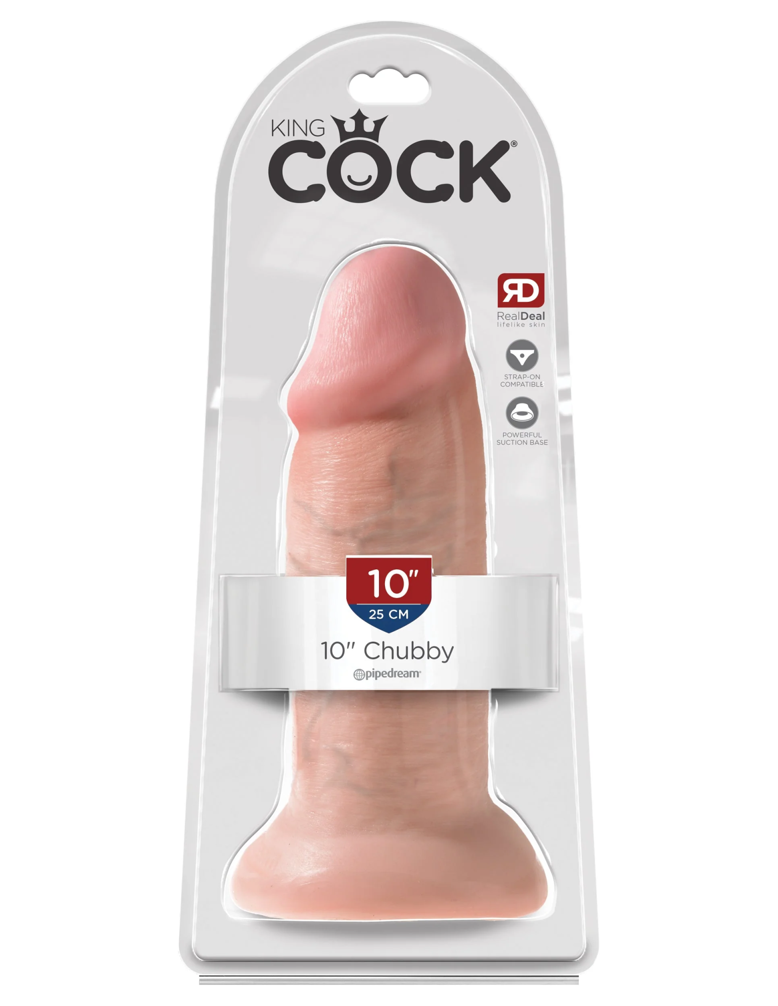 фаллоимитатор king cock 10" chubby - flesh pipedream 553621pd в Мурманске