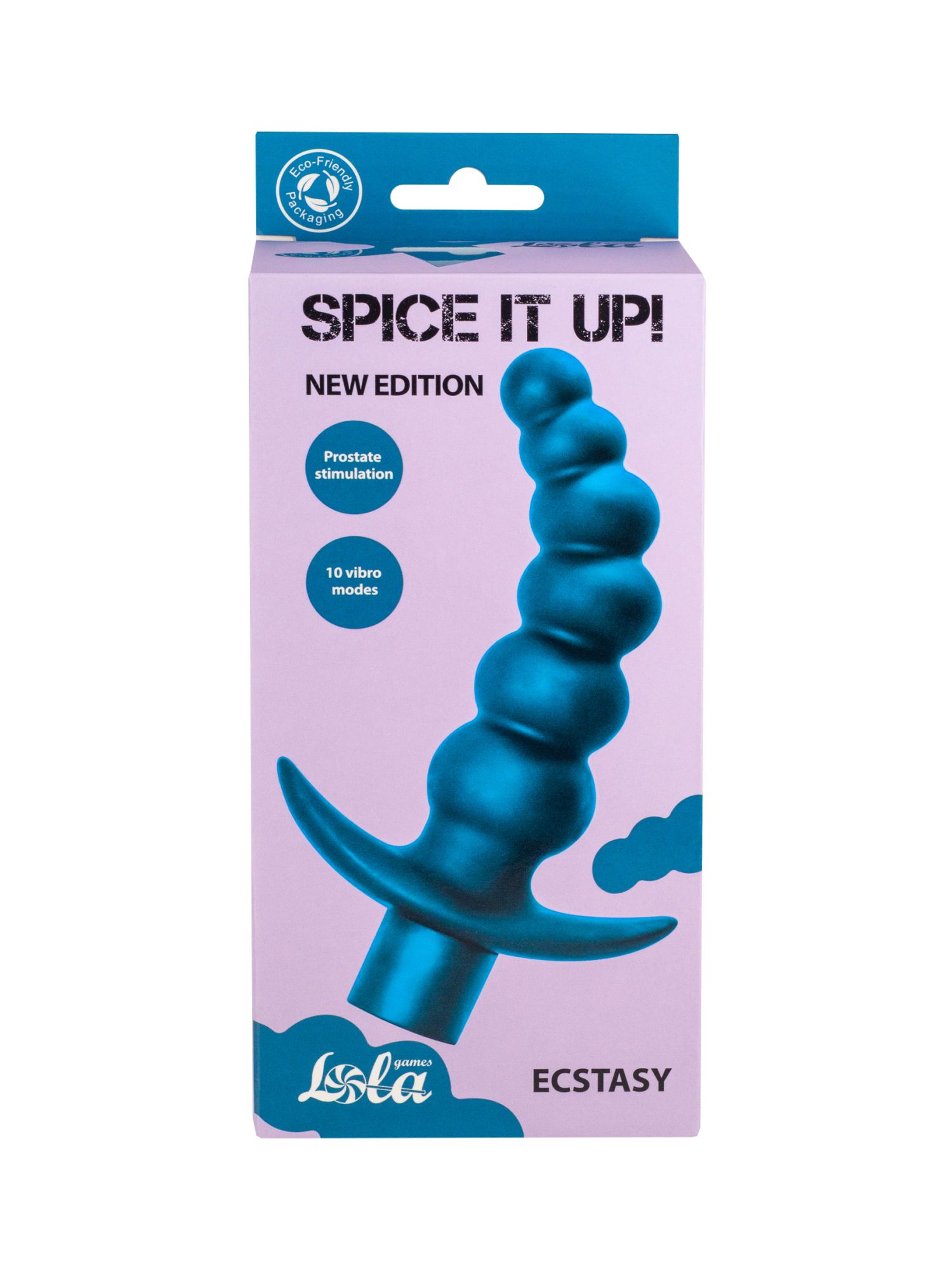 анальная пробка с вибрацией spice it up ecstasy aquamarine 8009-03lola в Мурманске