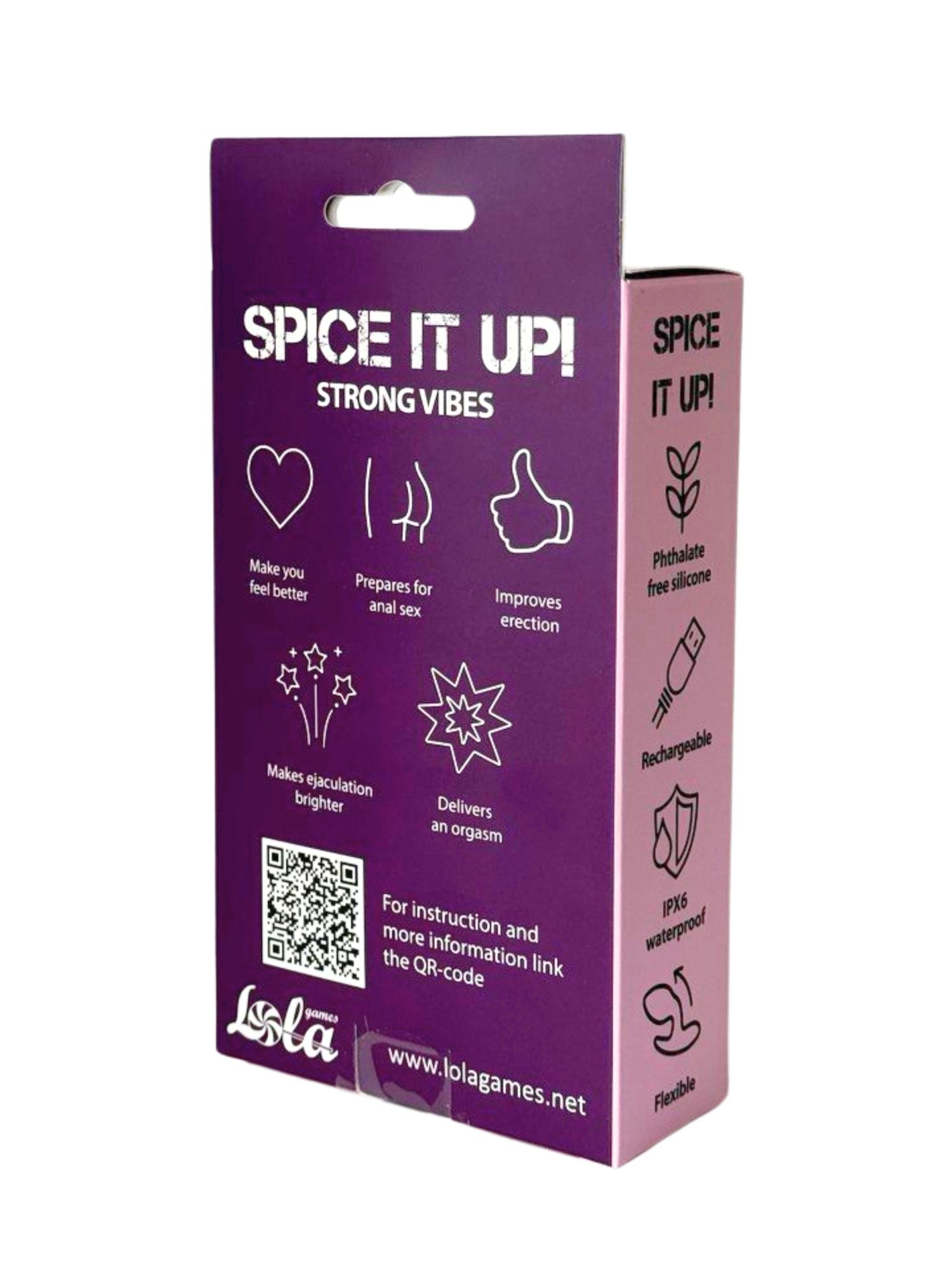 перезаряжаемая анальная пробка spice it up charm 8021-02lola в Мурманске