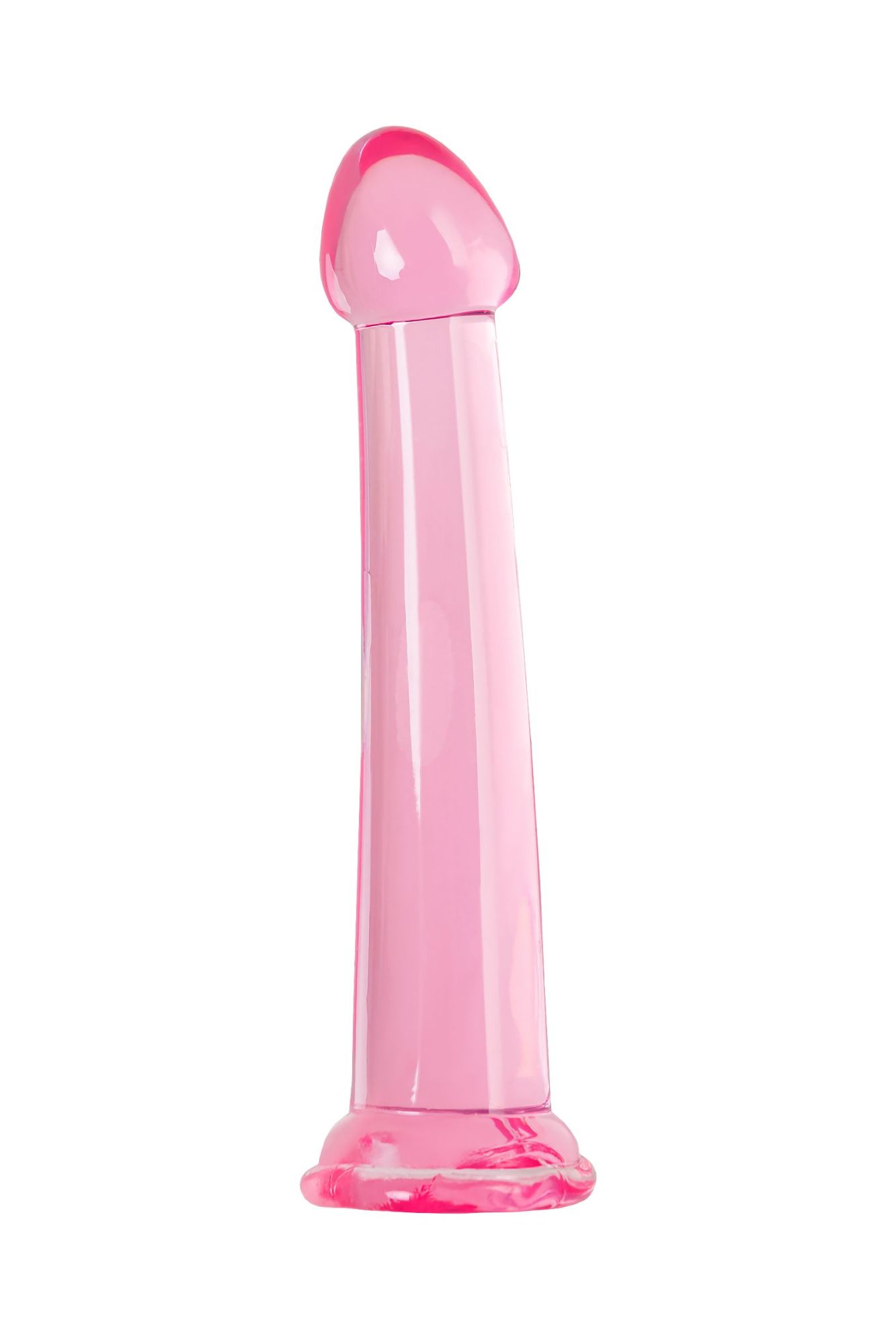 нереалистичный фаллоимитатор jelly dildo l toyfa basic, tpe, розовый, 20 см в Мурманске