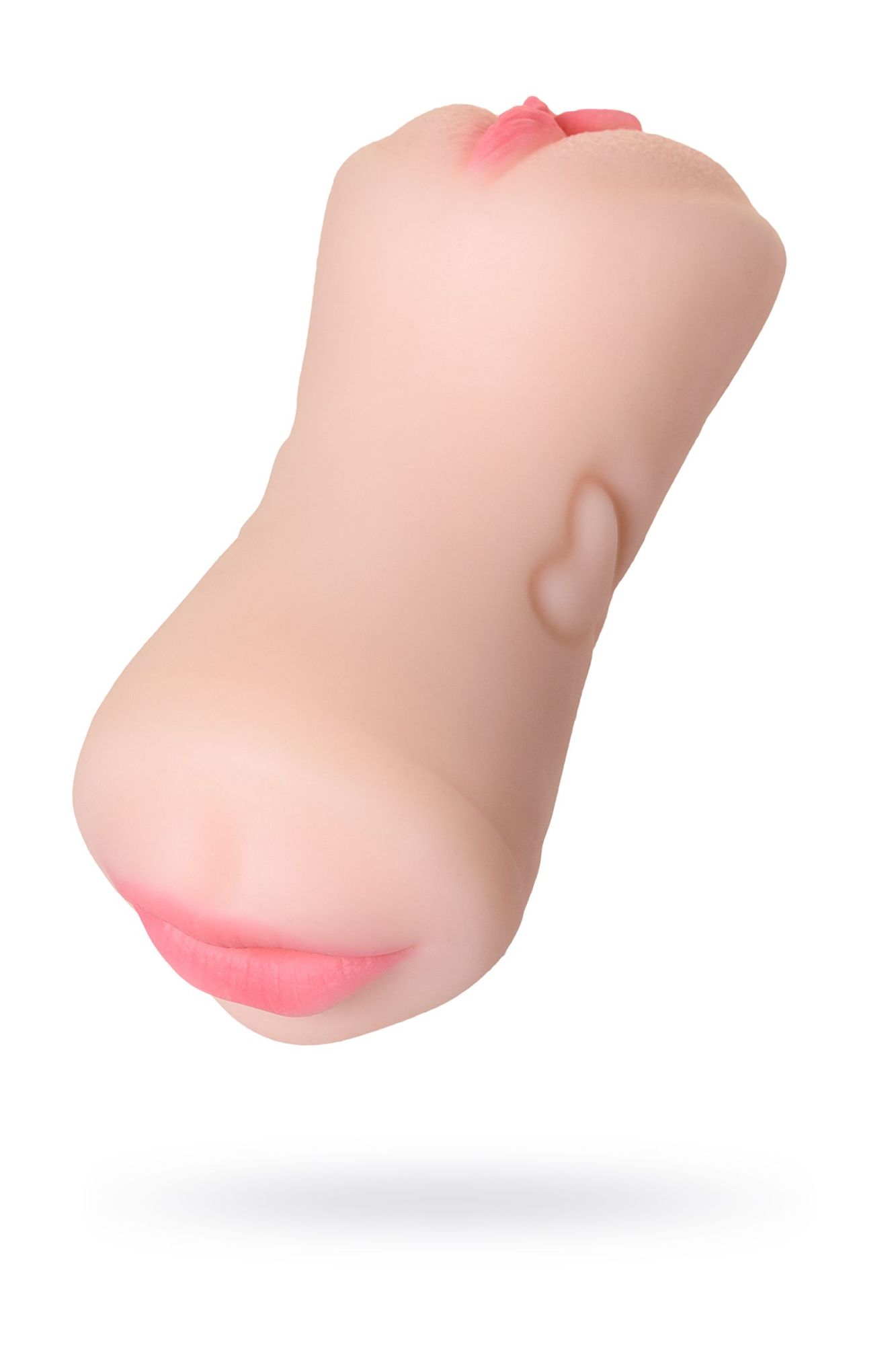 мастурбатор реалистичный toyfa juicy pussy pretty mouth, рот и вагина, softskin, телесный,17 см в Мурманске