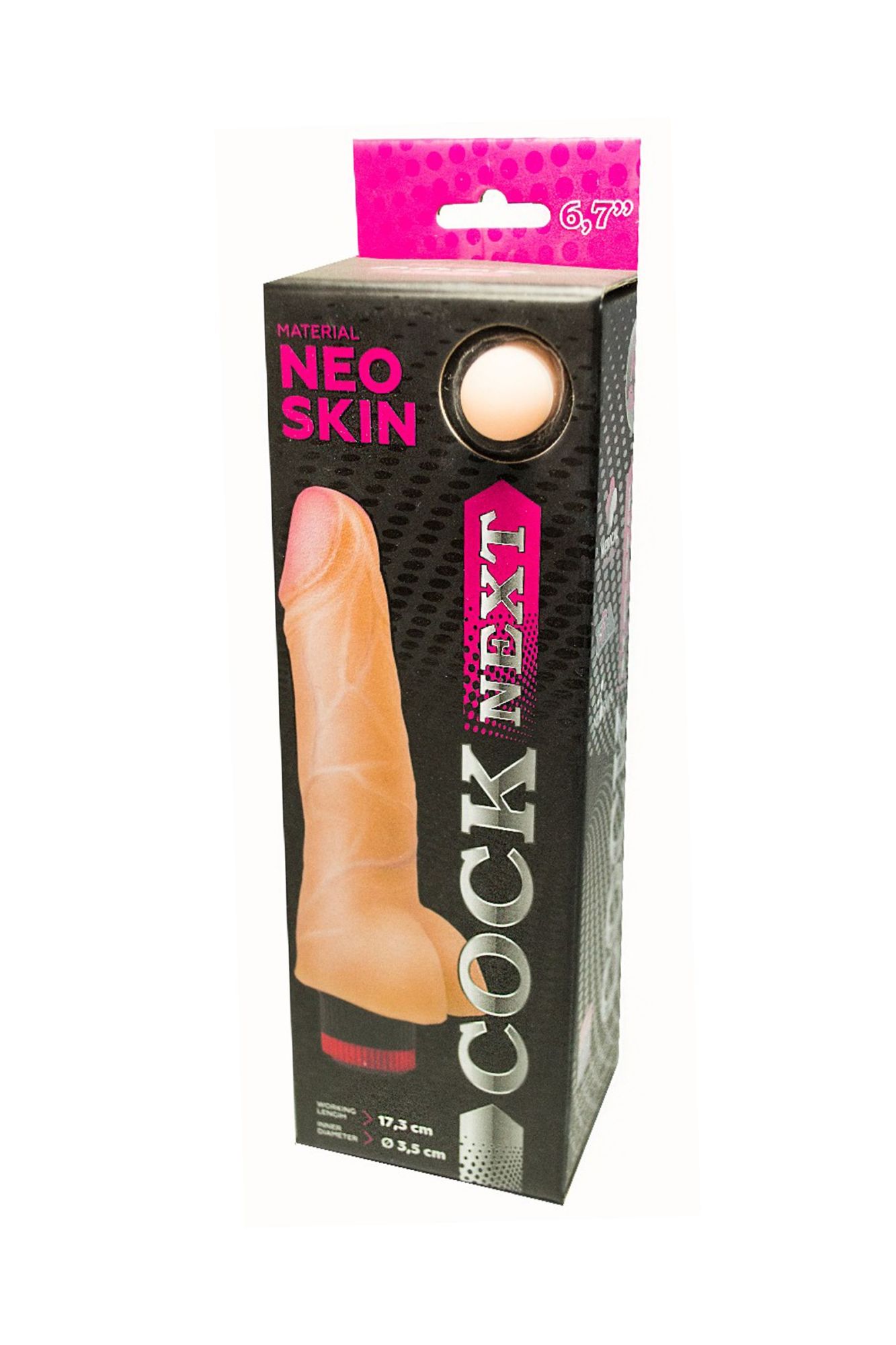 вибромассажёр-реалистик cock next lovetoy, tpr, телесный, 17,3 см в Мурманске