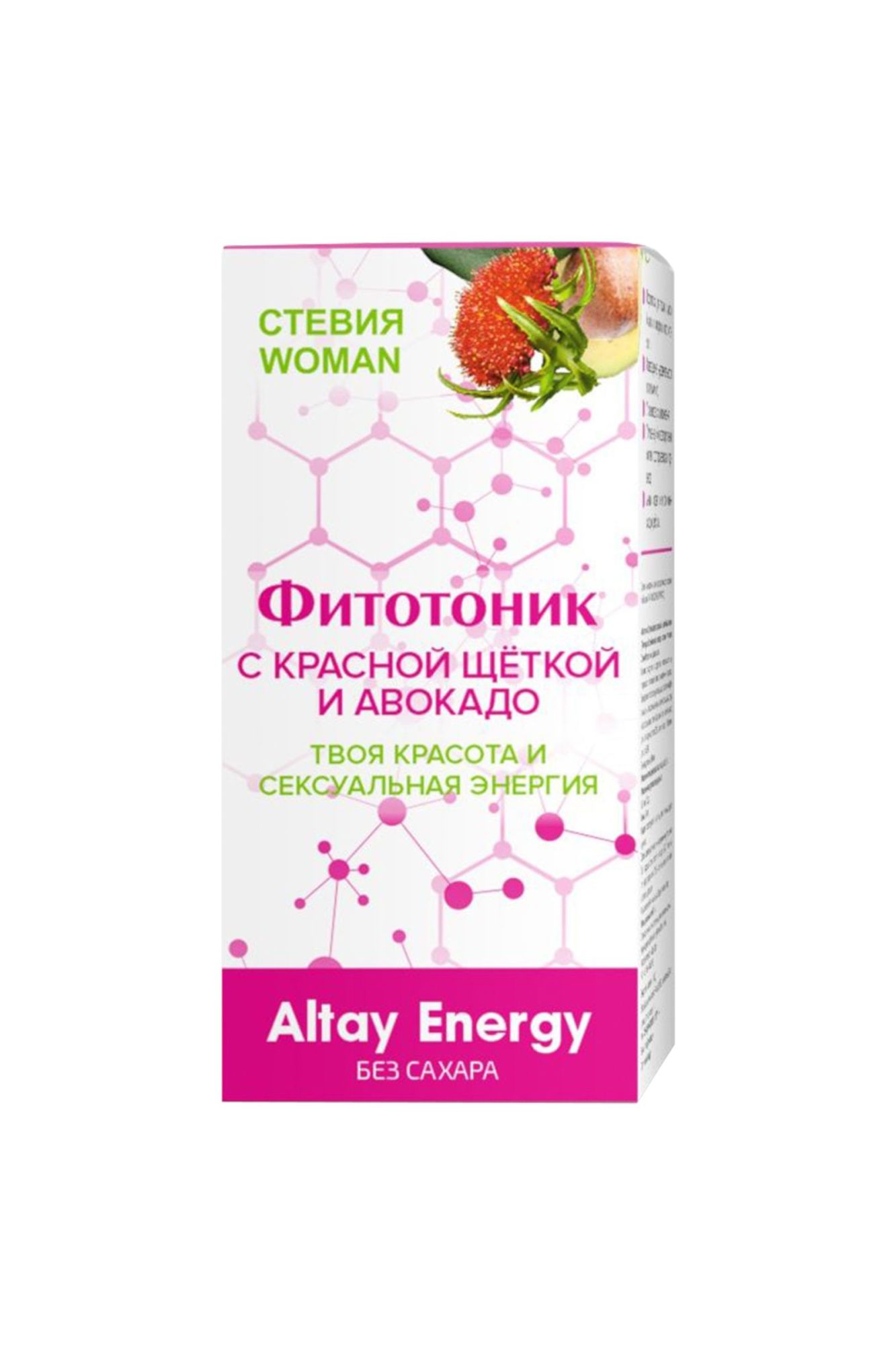 растительный сироп «фитотоник» стевия woman твоя красота и сексуальная энергия, 250 мл в Мурманске
