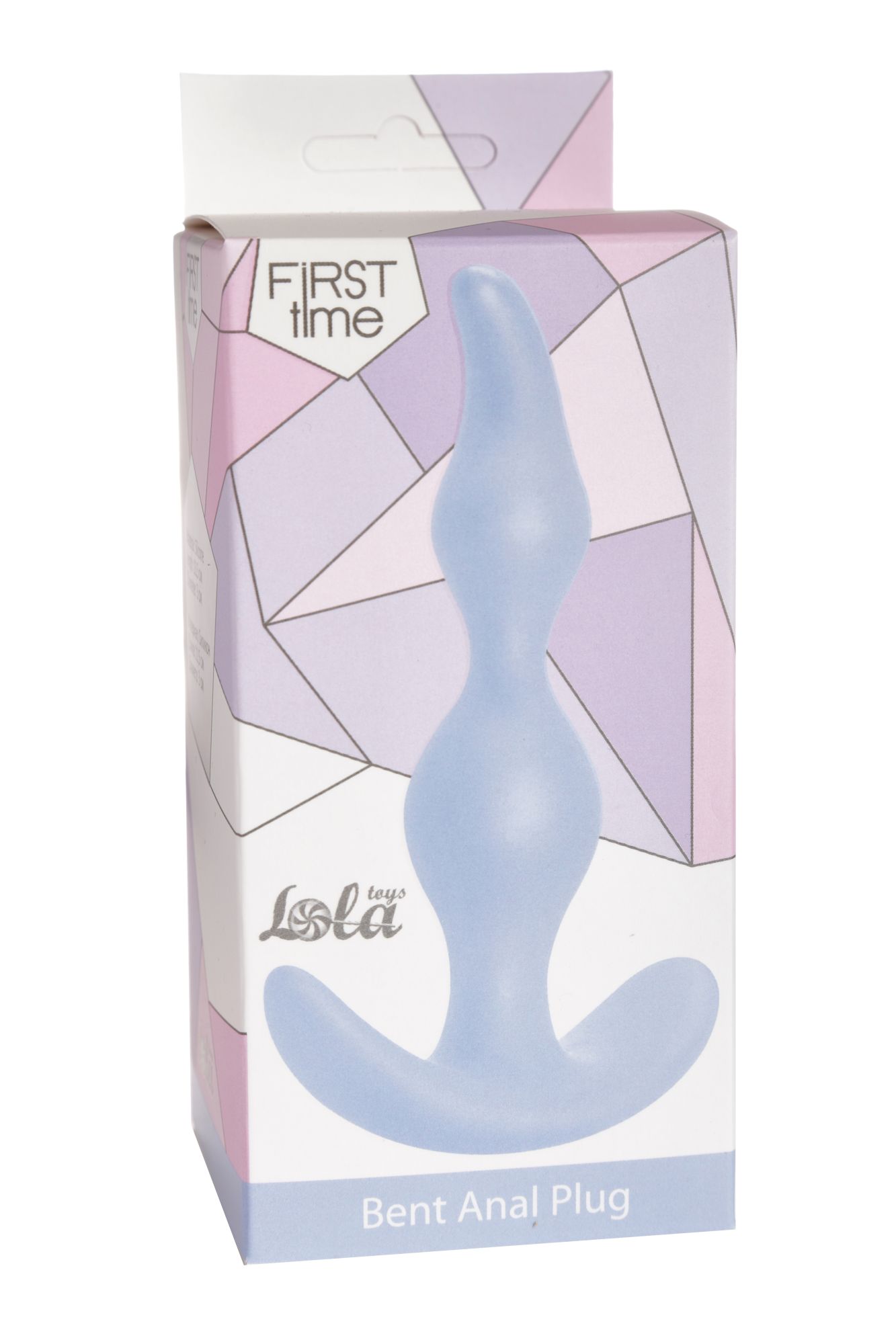 анальная пробка bent anal plug blue 5002-02lola в Мурманске