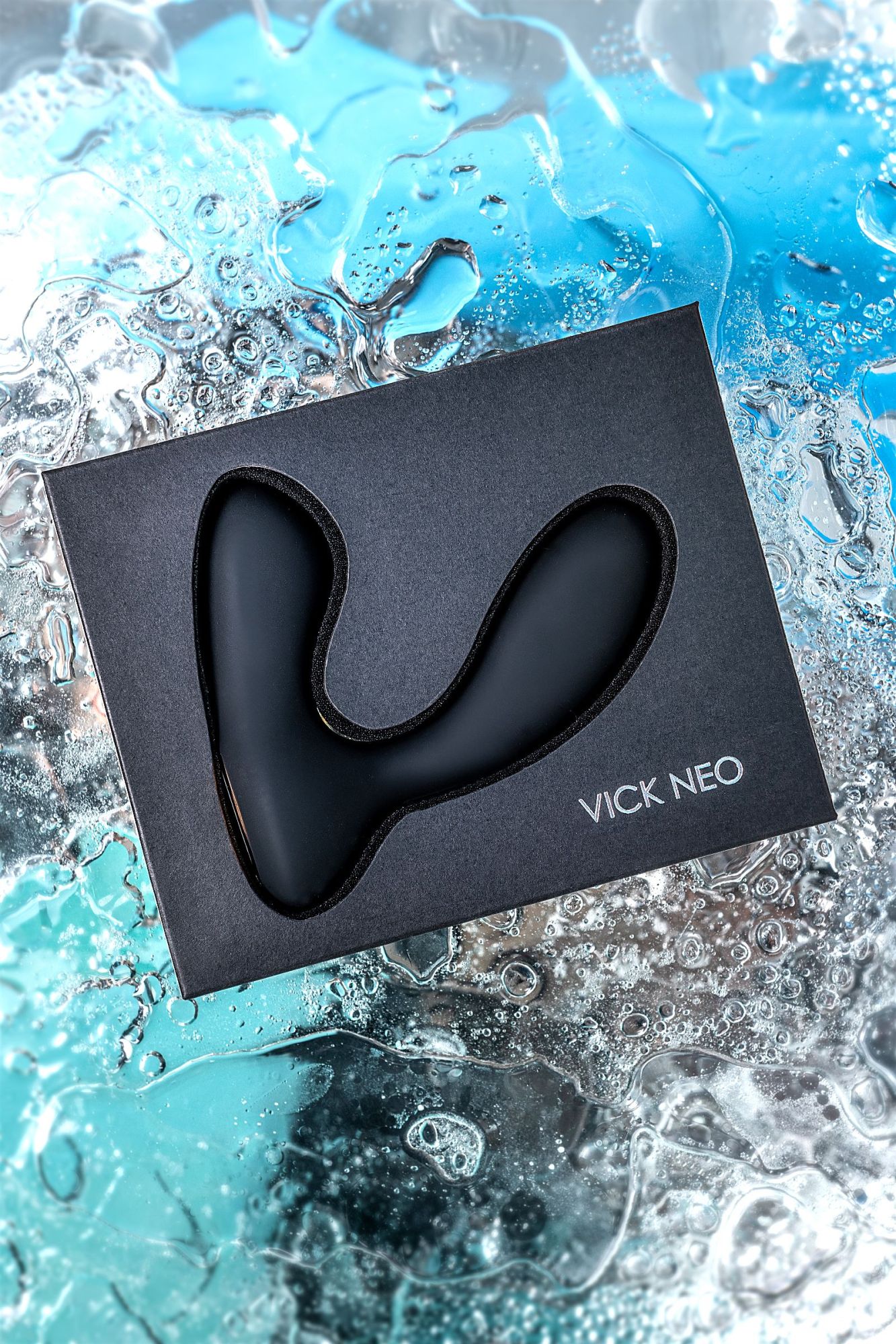 стимулятор простаты svakom vick neo, силикон, чёрный, 10 см в Мурманске