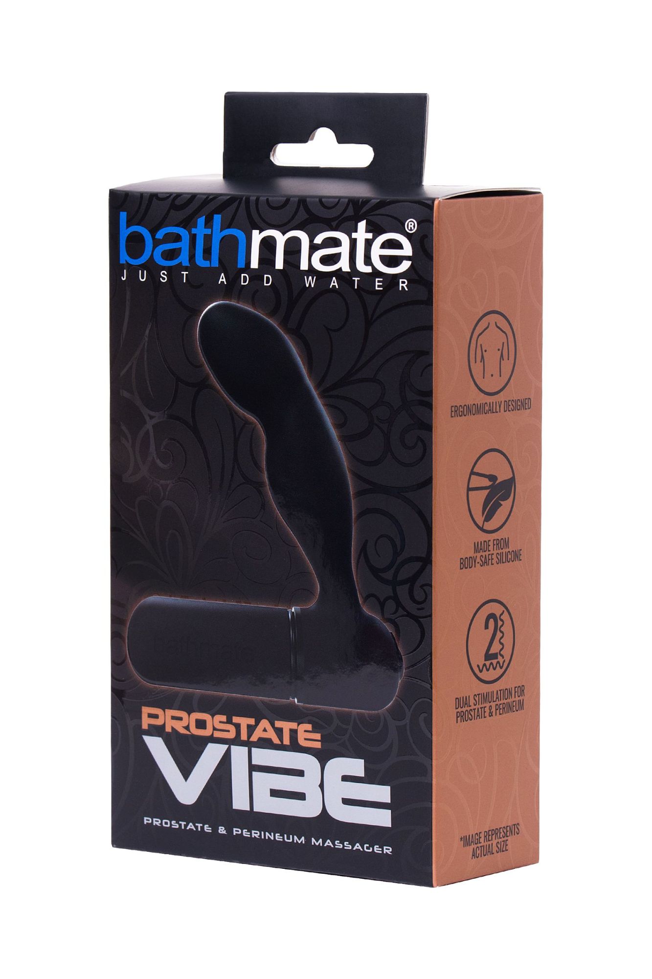 стимулятор простаты bathmate  vibe, abs пластик, черный, 10,5 см в Мурманске
