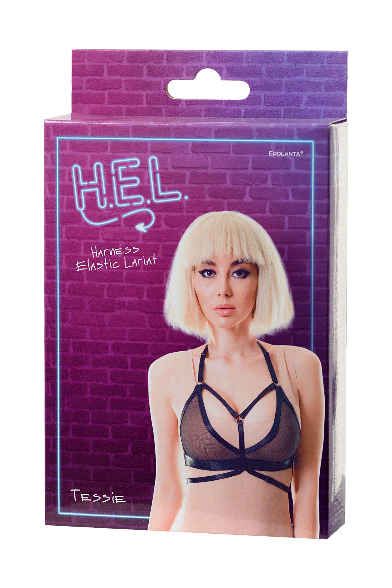 Эротическое стреп h.e.l. tessie, текстиль, черный, os в Мурманске
