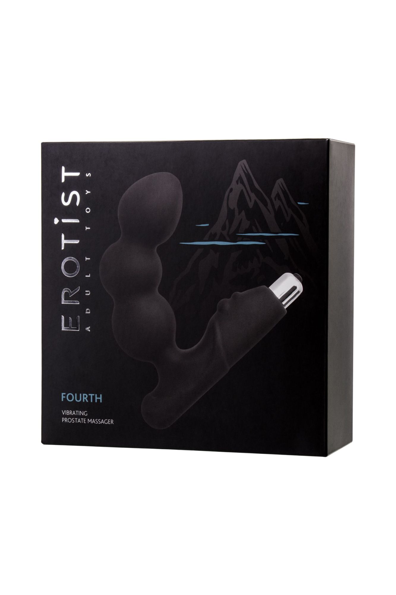 стимулятор простаты erotist fourth, силикон, черный, 12,4 см в Мурманске