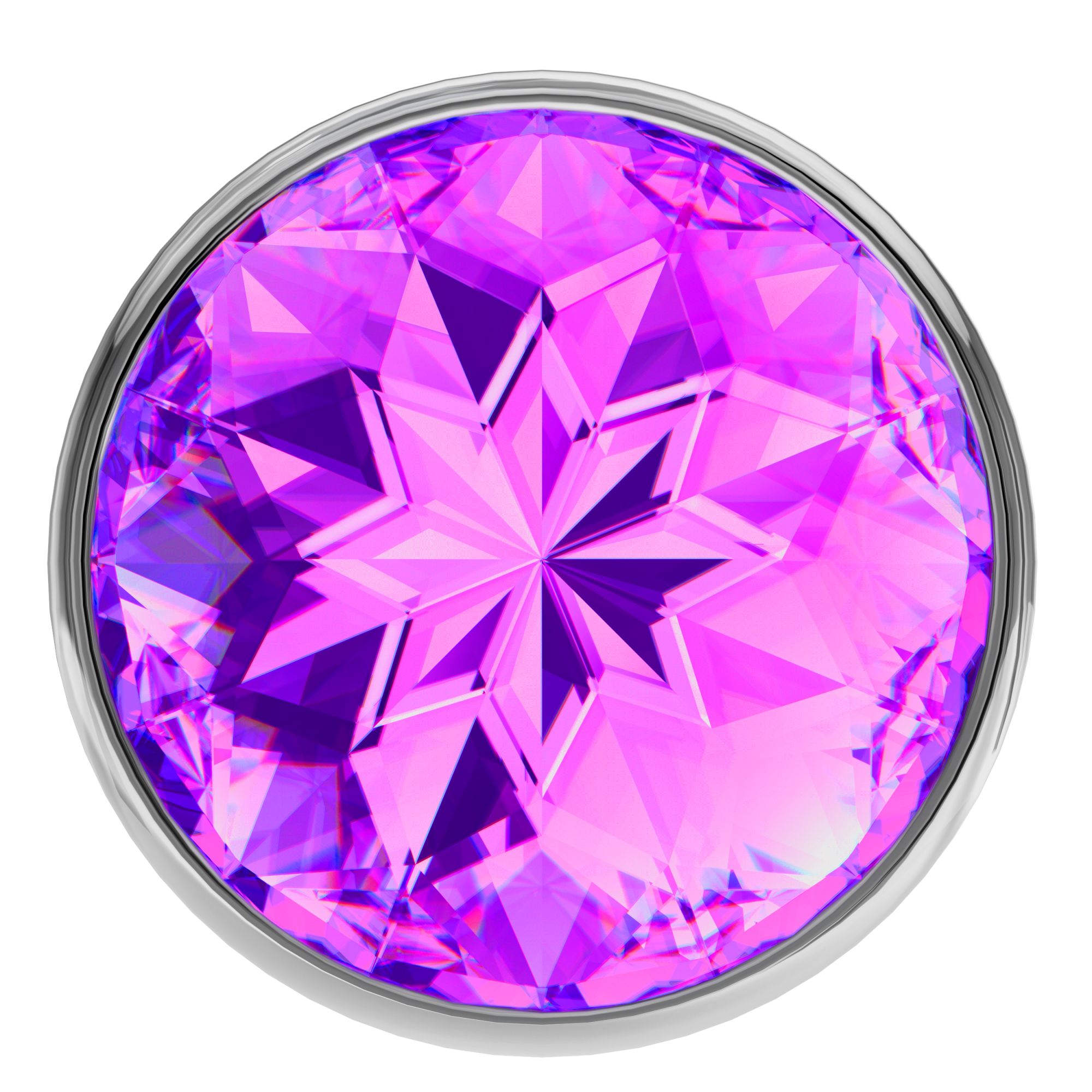 анальная пробка diamond purple sparkle large 4010-05lola в Мурманске