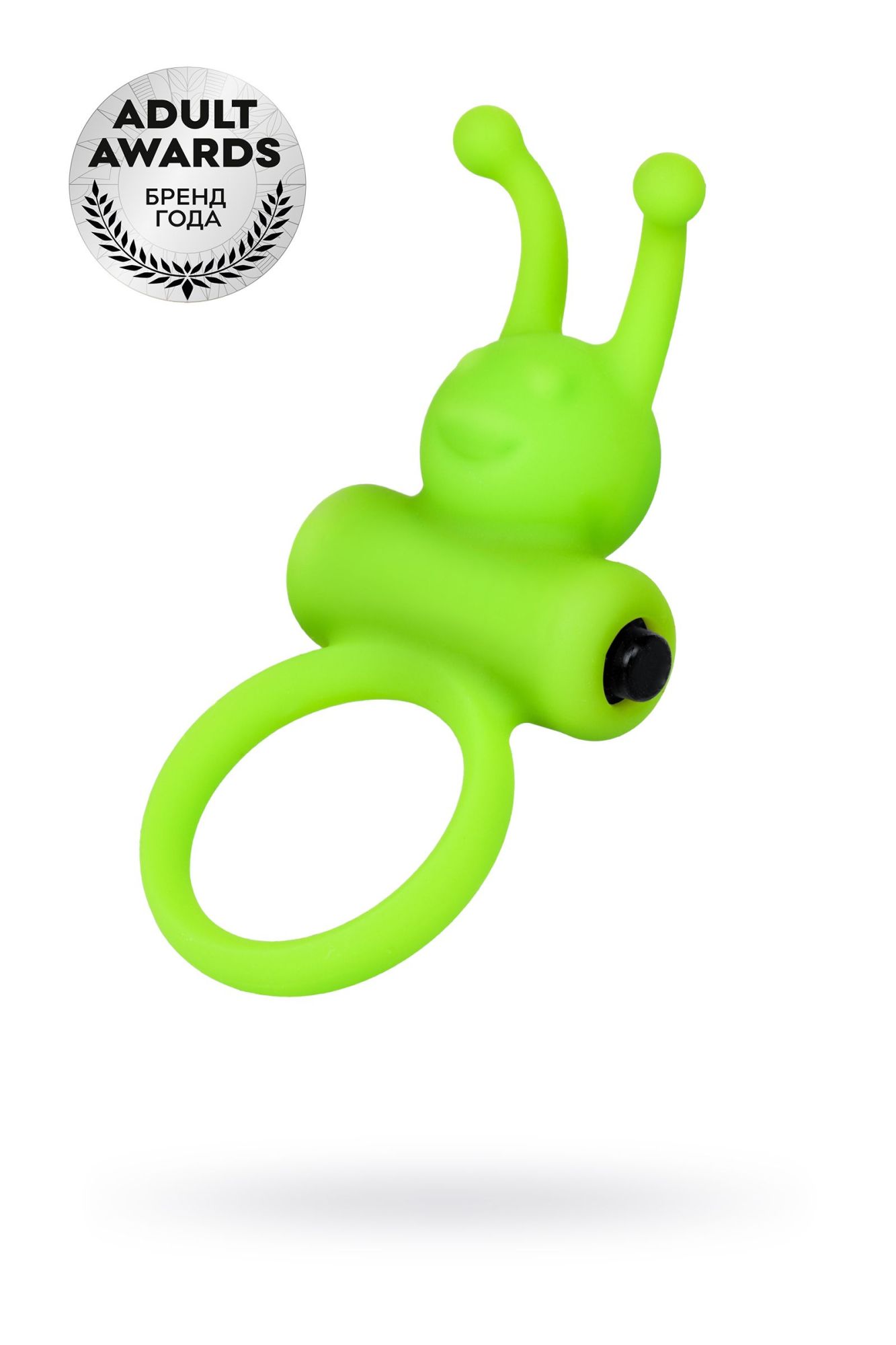 эрекционное кольцо на пенис a-toys by toyfa flik, силикон, зеленый, 9,1 см, ø 3,1 см в Мурманске