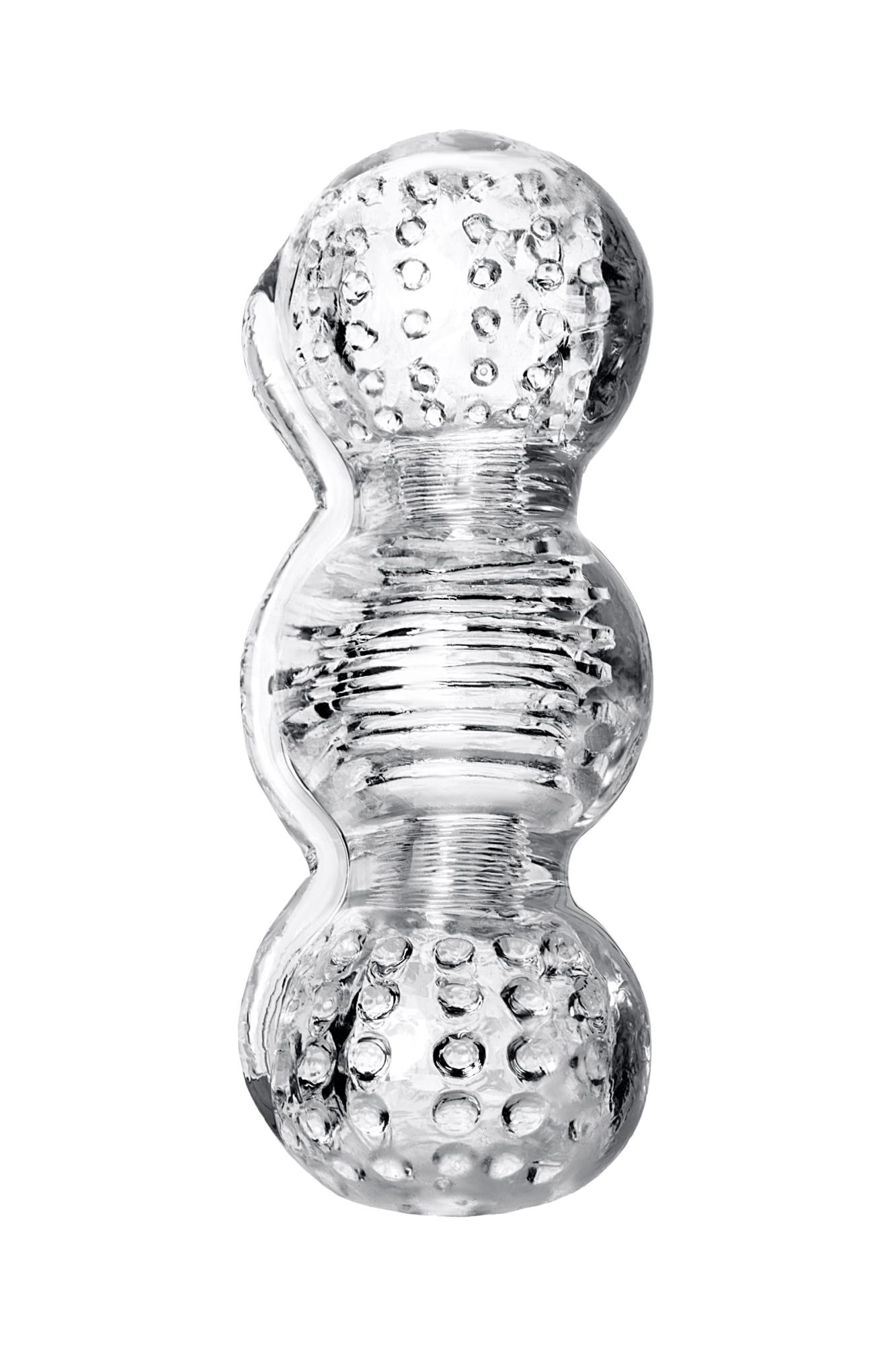 мастурбатор нереалистичный lingam by toyfa rashmi, tpe, прозрачный, 15,5 см в Мурманске