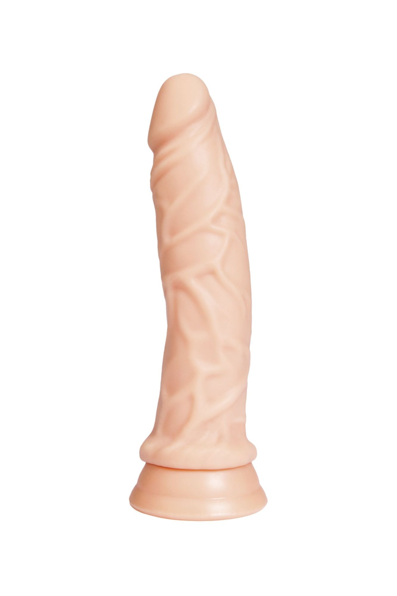 реалистичный фаллоимитатор toyfa  a-toys nill, tpe, телесный, 19 см в Мурманске